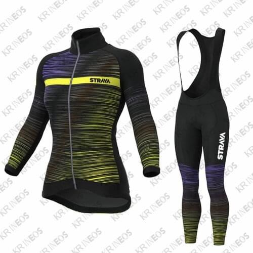 Cycling Jersey 2021 STRAVA Team Road Bike Spring summer Cycling Clothing MTB Cycling Bib Pants Women Ropa Ciclismo Triathlon