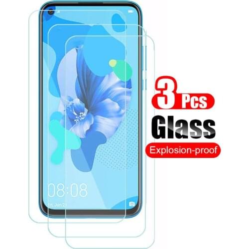 3Pcs For Huawei P20 lite 2019 Tempered Glass Screen Protector For Huawei P20 lite (2019) Front Protective Glass Shield Film 9H
