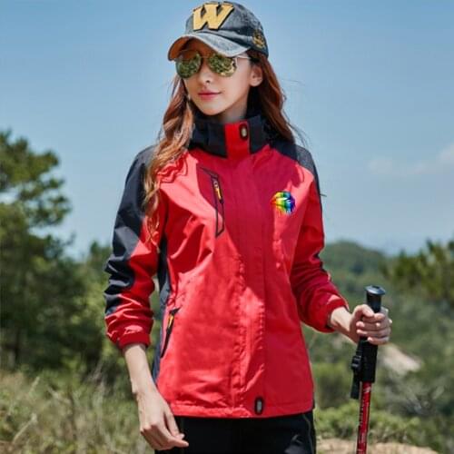 NEW Women Waterproof Jacket Spring and Autumn Fashion Women Thin Single Layer Casual Coat Outdoor Clothing Mount Storm Jacket