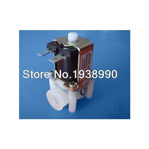 1) 1/4"BSPP NC 24VDC Reverse Osmosis RO Solenoid Valve For Water Fluid Supply
