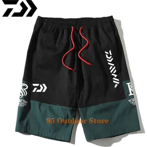 2021 DAIWA Fishing Pants Top Quality Outdoor Sport Quick Dry Breathable Fishing Clothing Men Plus Size Hiking Fishing Shorts