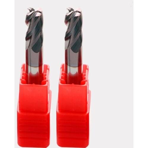 8R1*32*200 extra length 200MM 55HRC 4 flutes Tungsten Carbide Round nose End Mill radius 1 CNC Tools