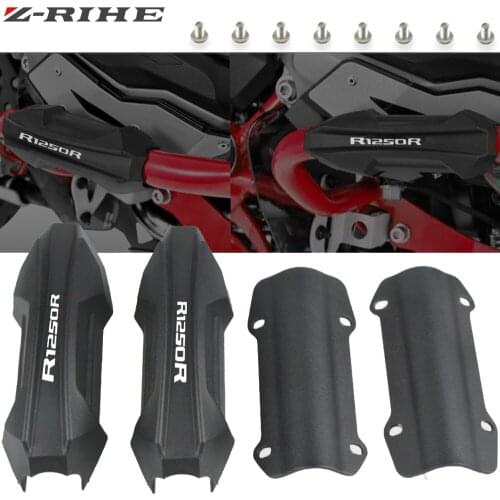 FOR BMW R1250RS R 1250RS 2019 2020 2021 Motorcycle Accessories 25mm Crash Bar Bumper Engine Guard Protection R1250RS LOGO