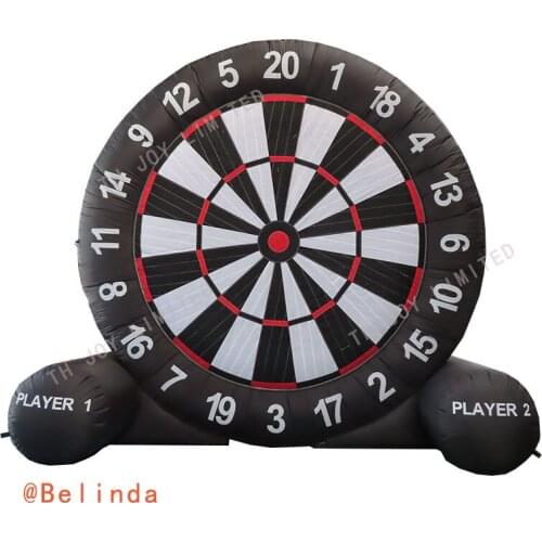 Free Shipping! 5m Soccer Game Inflatable Football Dart Board For Sale Inflatable Soccer Dart Board Game