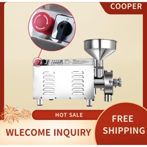 Food Mill Powder Machine Ultrafine Household Small Dry Grinding Grain Chinese Herbal Medicine Grinder 220V 3000kw