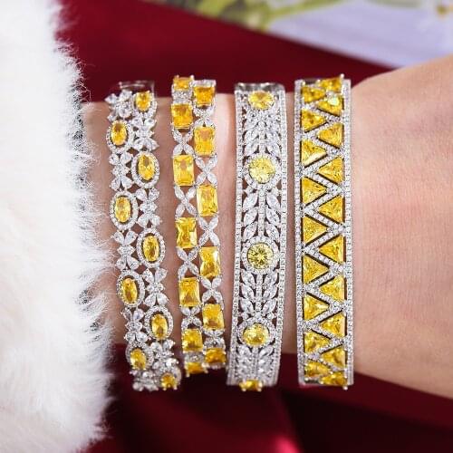 GODKI Luxury Trendy Saudi Arabia Bangle Ring Set Jewelry Sets For Women Wedding Engagement brincos para as mulheres 2021