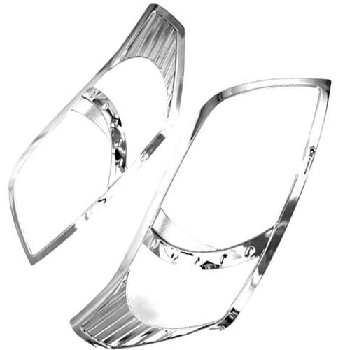Chrome Head Light Cover for Chevrolet Aveo T250 Hatchback