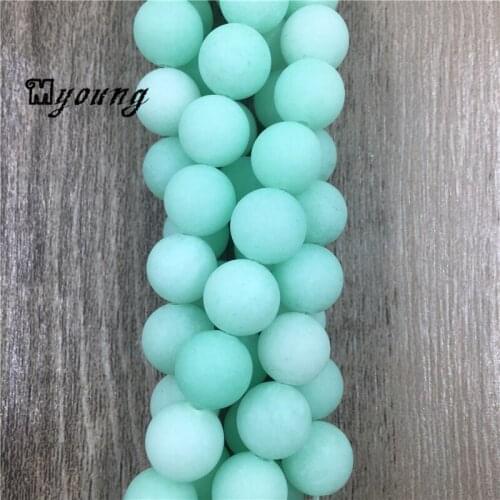 Green Frosting Round Jades Beads,Nature Gem Stone Sediment Malaysian jades Beads For DIY Jewelry Making,5 Strands/lot MY1499