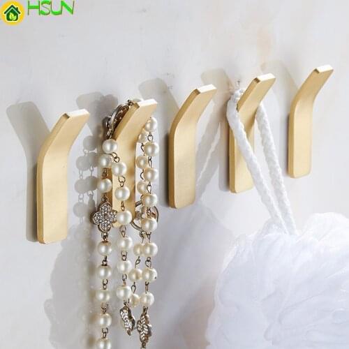 Brass Gold Wall Hook Black Bathroom Hook Coat Hook Towel Hook Clothes Hook Robe Hook Furniture Hardware