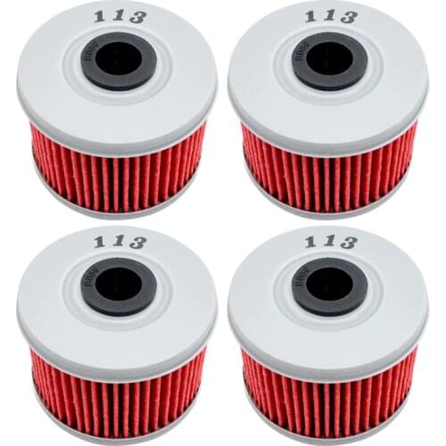 4/2/1pcs Motorcycle Engine Oil Filter for Honda XL125V Varadero DELUXE TRX250X ATC250SX ATC350X TRX200D XL125 TRX250 ATC250