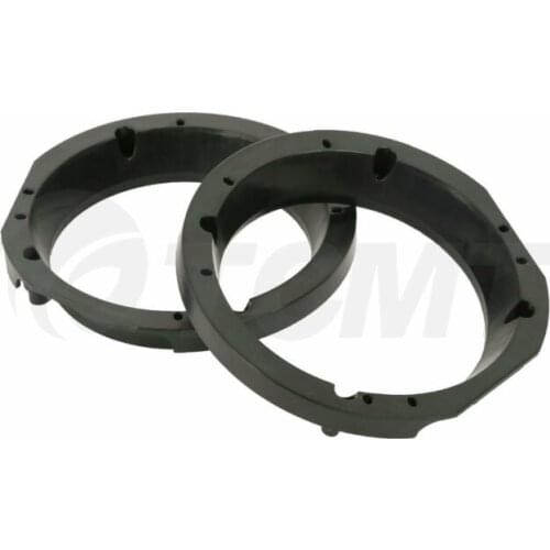 Motorcycle Speaker Adapters Rings 5.25" To 6" For Harley Touring Rod King Batwing Electra Glide Road Glide 98-13