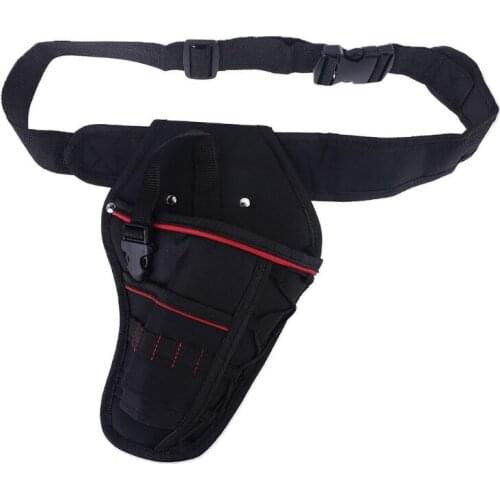 2021 New Waterproof Drill Holster with Waist Belt Storage Bag Holder for Driver Screw Bits Wrench Hammer Screwdriver Tool Pouch