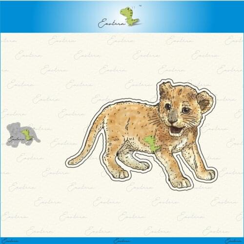 Lion cub Cutting Dies new 2020 Metal mould dies Scrapbooking Paper Making Craft die metal cutting dies metal cutting dies