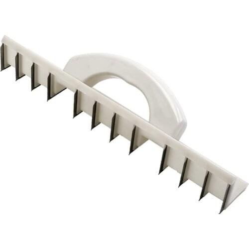 Outer Corner Scraping Putty Plane Scraper Tooth Sawtooth Stainless Steel Trowel Masons Plastering Bucket Trowel Bricklayer Tool