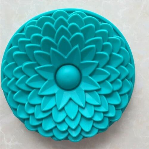 Large Size Silicone Cake Mould Silica Gel Oven Cake Mold Sunflower XG156