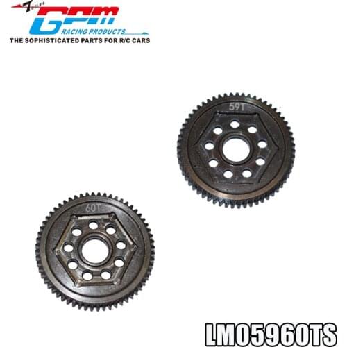 Losi 1/18 Mini-t 2.0 2wd Stadium Truck Rtr 45# Hardened Steel 59t/60t/61t Large Gears External Main Gear Of Medium Gear Box