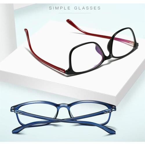 Ultra-light anti-blue computer goggles box no degree blue film flat glasses computer glasses blue light glasses