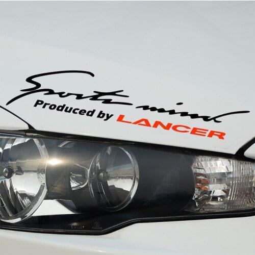 10 Pieces Customization Sport Car Covers Stickers Decal Car Styling On Car Lamp Eyebrow For mitsubishi lancer 10 car accessories