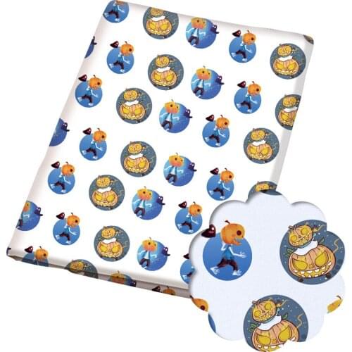 50*140Cm Cartoons Patroon Polyester Katoen Patchwor Gedrukt For A Enl Tissue Kids Thuis Textiel For A Enl Naaien Pop jurk Gordij