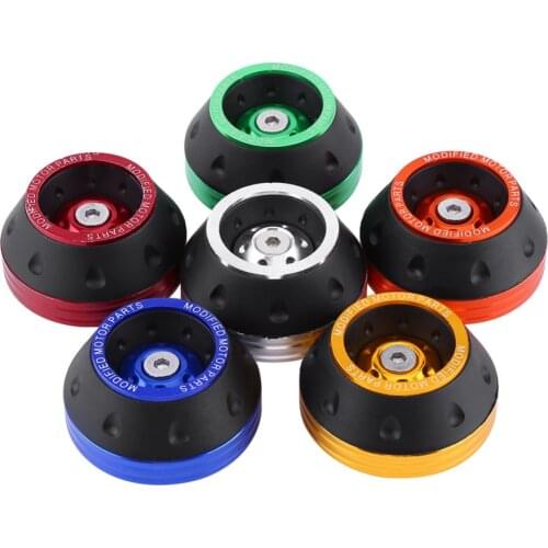 CNC Aluminum Front Fork Wheel Frame Sliders Motorbike Falling Protection Scooter Moped Motocicleta Motorcycle Accessories
