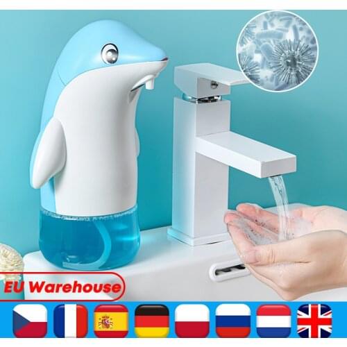 Automatic Soap Dispenser Electric Touchless Infrared Sensor Soap Dispenser Bathroom Kitchen Dish Liquid Auto Hand Soap Dispenser