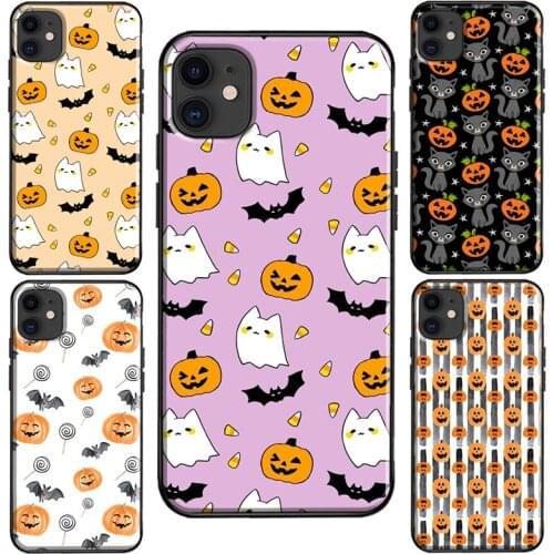 Halloween Pumpkins Case For iPhone X XR XS Max 6S 8 7 Plus SE 2020 Cover For iPhone 11 12 Pro Max mini Fundas
