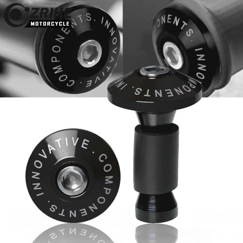 For Suzuki GSX-R GSXR 125 150 600 750 1000 1100 GSX1100F SV 650 SF RMZ250 DR250R Motorcycle 22mm Handlebar Grip Caps Ends Plugs