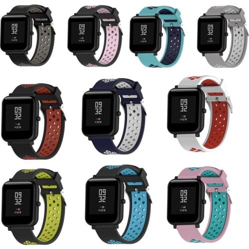 For Xiaomi Huami Amazfit Bip Smart Watch Replacement Band Smart watch For Huami Amazfit GTS Silicone 20mm Wristbands