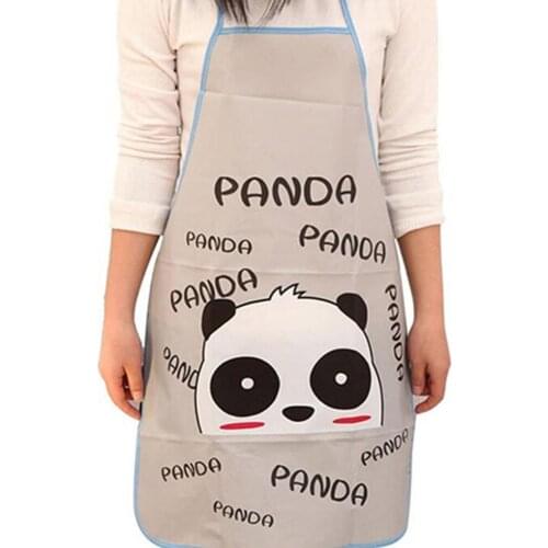 60% Hot Sale!!Women Fashion Waterproof Cartoon Kitchen Oil Resistant Cooking Bib Charm Apron