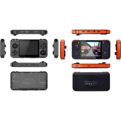 Retro Game Console 3.5 inch IPS Screen RG350 2500+ Games 128G for Game Players R58A