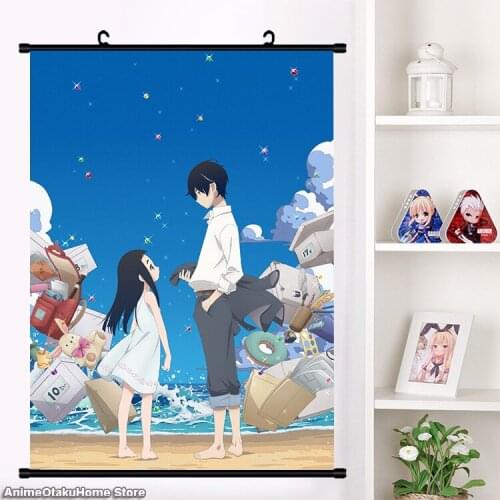 Japanese Anime Kakushigoto Kakushi Gotou Gotou Hime Wall Scroll Mural Poster Otaku Fashion Home Decor Collection Gift