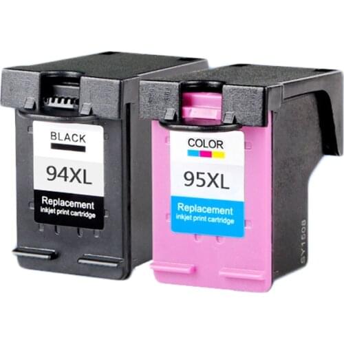 LuoCai compatible ink cartridges For HP94 For HP 94 95 Deskjet 460 460c 5740 5743 5748 6540 6830 9800 Officejet 7210 7310 7410