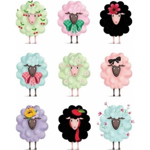 9pcs 2019 Sheep Metal Cutting Dies For Photo Album Embossing Paper Cards Making