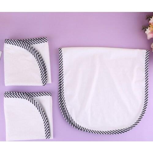 3 Pcs Reusable Soft Changing Pad Liners Double Layers Washable Changing Table Cover Liners
