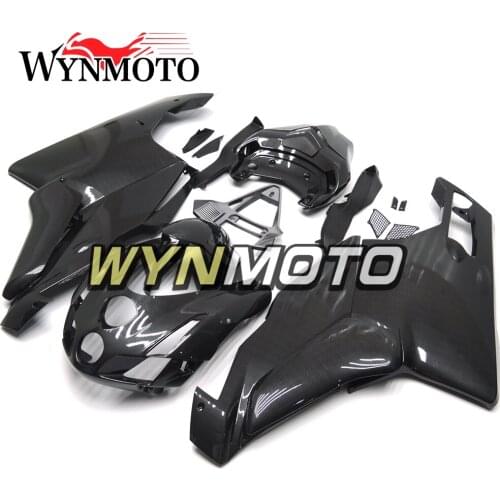 Complete Motorcycle Black Carbon Fiber New For Ducati 999 749 Monoposto 03 04 2003 2004 ABS Plastic Fairings Kit Cowlings