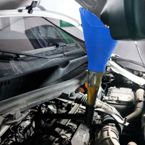 Universal All in one Vehicles Car Engine Oil Funnel Hands Free Easy To Clean