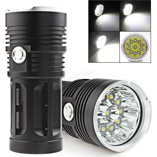 Waterproof Super Bright 3300LM 11 x XML-T6 LED Hunting Fishing Flash Light Torch