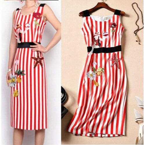 YIDILAMA Red Summer Dresses