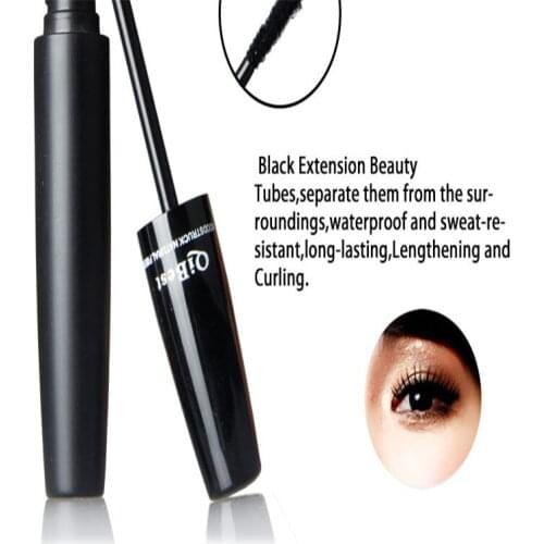 1Pcs Explosive Makeup Black Tube 3D Mascara Professional Beauty Cosmetic Fiber Combination Thick Long Mascara Eye Make Up Tools