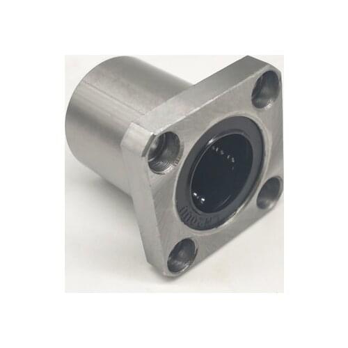 2pcs/lot LMK20UU 20mm flange linear ball bearing for 20mm linear shaft CNC