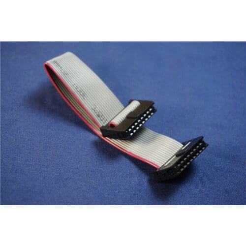 20pcs 2.0 mm IDC Socket Cable 16 Pin 80 100 150 200 250 300 400 500 mm Length Free Hanging Rectangular IDC Flat Ribbon Connector