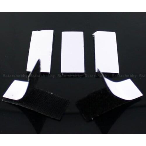 5pcs/lot Dual Lock Adhesive Fasten Tape Magic Sticker Cable For RC Battery Receiver ESC Holder Size 10cm*3cm