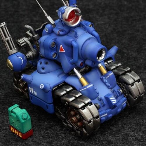 8 Styles 1/35 Video Computer Game Metal Slug Tank Painted PC With Weapons Mini Cute Collection Assemble Model Toys