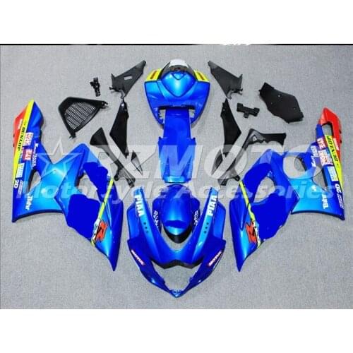 ACE KITS New ABS Injection Fairings Kit Fit For SUZUKI GSXR1000 K5 2005 2006 GSX-R1000 05 06 Blue Red A57