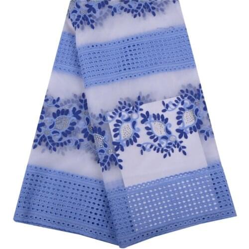 African Lace Fabric 2019 High Quality Embroidery Rhinestones Milk Silk French Tulle Lace Nigerian Lace Fabrics For Dress S1545