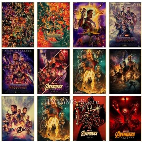 5D DIY Diamond Painting Superhero Movie Avengers Endgame Marvel Iron Man Spiderman Diamond Mosaic Cross Stitch Home Decor Gift