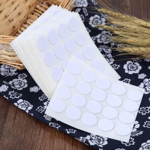200Pcs 20mm Double-sided Candle Wick Stickers Adhesive Glue Wick Stickers Heat Resistance DIY Candle Making Supplies Home Decor