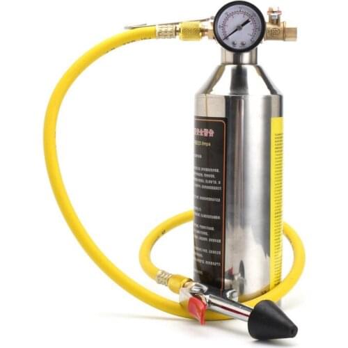 Flush Canister Gun Kits Clean Tool Set R134a R12 R22 R410a R404a for Auto A/C Air Conditioning SYSTEM FLUSH KIT