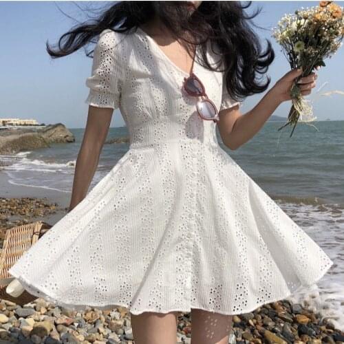 Белые летние платья Kiryaquy China At AliExpress