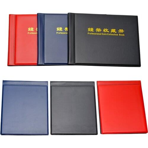 10 Pages 240 Holders Coin Collection Book Collecting Money Penny Pockets Coin Storage Album For Coin Collectors